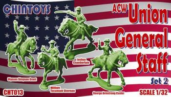 ACW Mounted Union General Staff Set #2- four mounted generals -- ONE IN STOCK! ACW Mounted Union General Staff Set #2- four mounted generals -- ONE IN STOCK! #38277