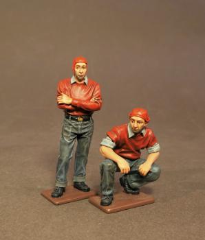 Two Ordnancemen, USS Saratoga (CV-3), Inter-War Aviation—two figures Two Ordnancemen, USS Saratoga (CV-3), Inter-War Aviation—two figures #38403