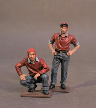 Two Ordnancemen #2, USS Saratoga (CV-3), Inter-War Aviation--two figures Two Ordnancemen #2, USS Saratoga (CV-3), Inter-War Aviation--two figures #38457