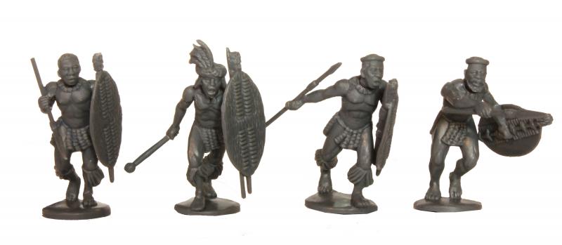 Zulus!--34 28mm plastic figures - VLW41 - Wargaming - Products