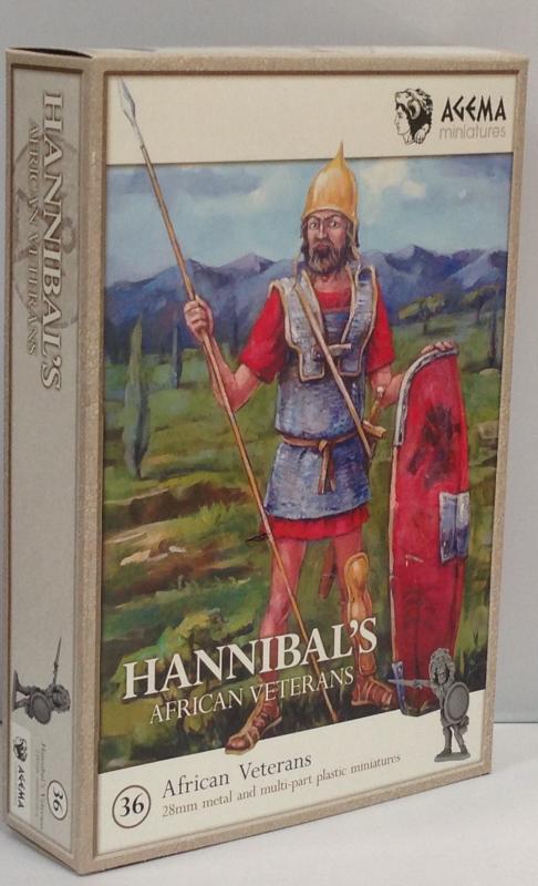 Hannibal's African Veterans--36 28mm metal and plastic miniatures #1