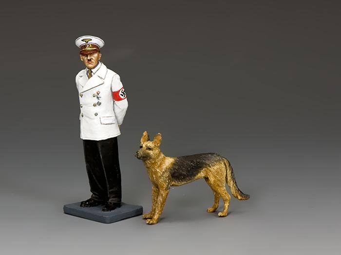 Hitler & Blondi--single figure and dog figure #1