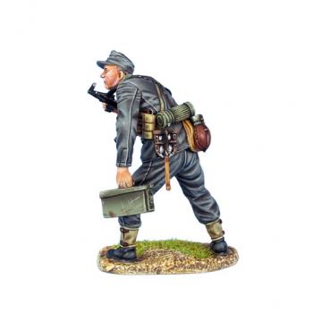 German Heer Infantry NCO with Luger, StG44, and Ammunition Box--single figure--RETIRED--LAST TWO!! German Heer Infantry NCO with Luger, StG44, and Ammunition Box--single figure--RETIRED--LAST TWO!! #38945