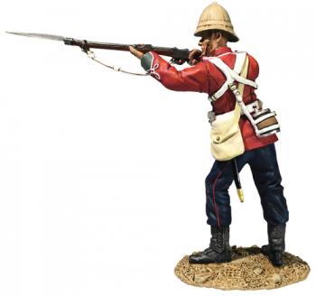 Image of 24th Foot Standing Firing--single figure