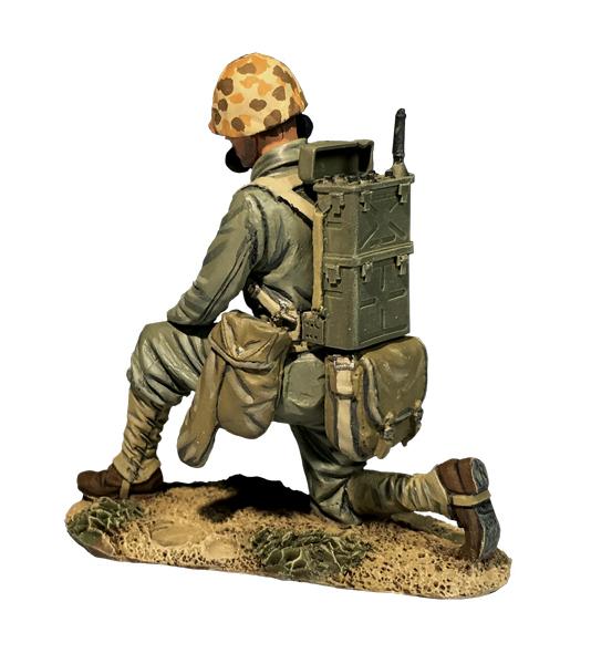 U.S. Marine with SCR300 Radio, 1944-45--single figure #2