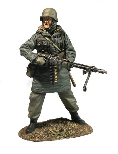 Indirect opschorten overdracht Waffen SS Grenadier in Kharkov Parka with MG42--single figure - 25069 -  Metal Toy Soldiers - Products
