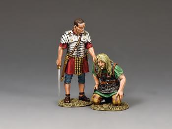 Those Who Are About To Die--single Roman Legionary figure and single kneeling Gallic Warrior--RETIRED--LAST ONE!! Those Who Are About To Die--single Roman Legionary figure and single kneeling Gallic Warrior--RETIRED--LAST ONE!! #39057