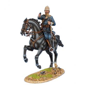 Image of British 17th Lancers Officer--single mounted figure