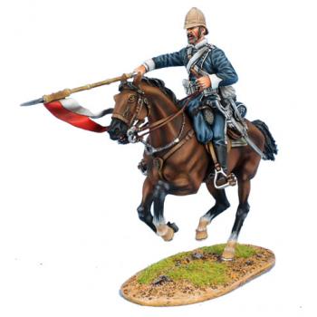 Image of British 17th Lancers Trooper #2--single mounted figure
