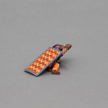 Fallen Persian Immortal with Head Wound (red/yellow shield)—single figure--RETIRED--LAST THREE!! Fallen Persian Immortal with Head Wound (red/yellow shield)—single figure--RETIRED--LAST THREE!! #39191
