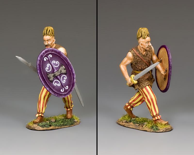 Advancing Barbarian Warrior--single figure--RETIRED. #2