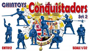 Conquistadors Set 2--eight plastic figures--FIVE IN STOCK! #0
