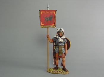 Image of The Vexillum Bearer--single Roman Legionary figure--RETIRED--LAST ONE!!