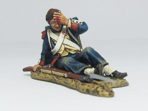 Sitting Wounded French Old Guardsman--single figure #2