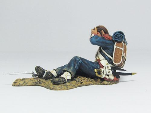 Sitting Wounded French Old Guardsman--single figure #3