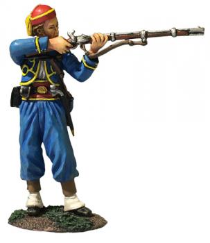 Image of 146th NY Zouave Standing Firing No.1--single figure