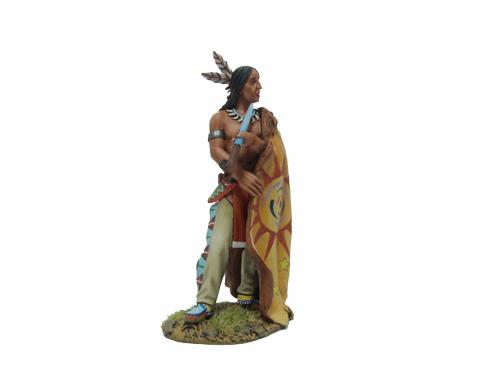 A Standing Pipe--single standing Sioux figure #2