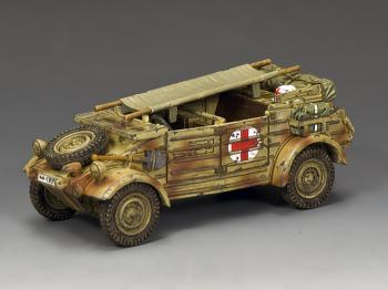 The Afrika Korps Kubelwagen Ambulance--comes with stretcher--RETIRED. The Afrika Korps Kubelwagen Ambulance--comes with stretcher--RETIRED. #39778