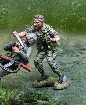 Image of Vietnam LRRP Slicing--single U.S. Army Ranger figure--RETIRED--LAST THREE!!