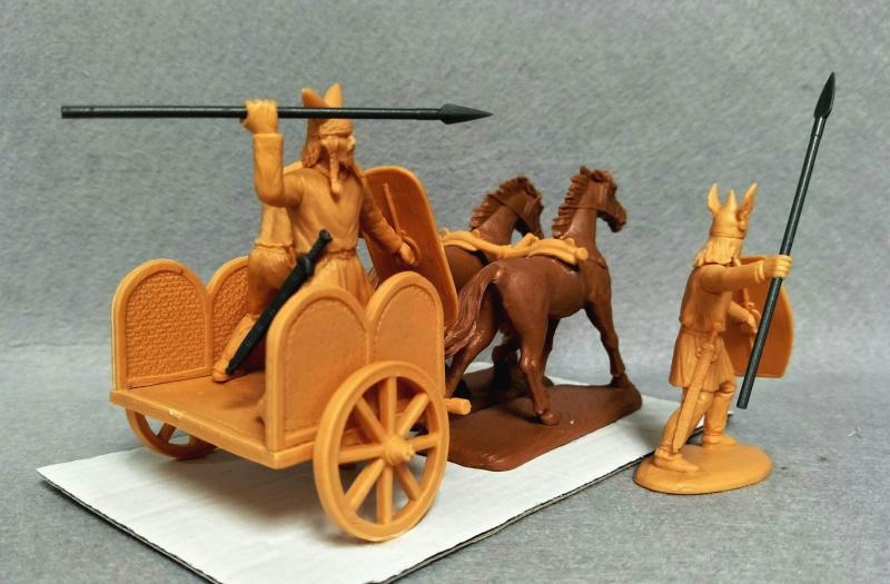 Details about   Tin soldier figure The Egyptian chariot 54 mm 