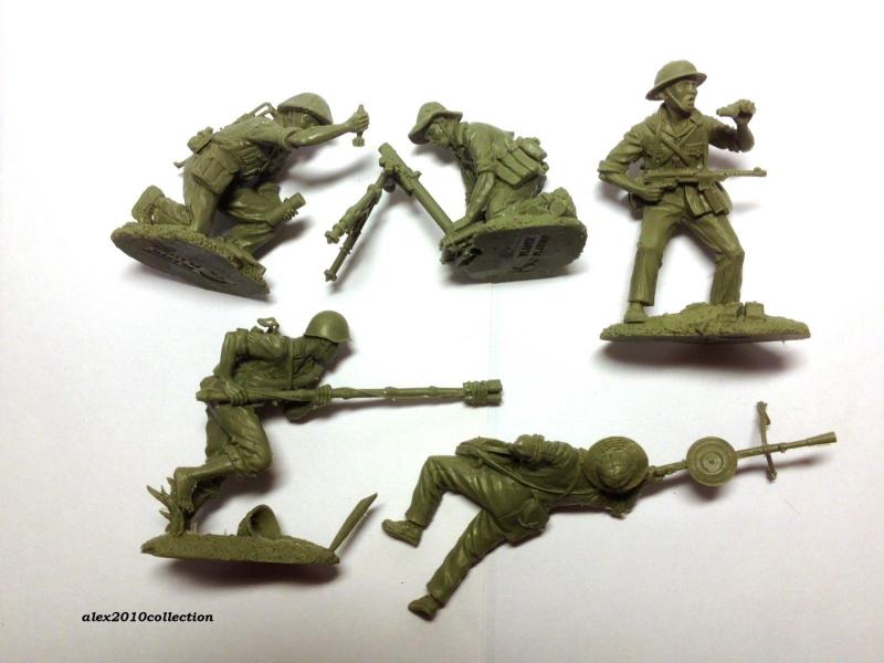 NVA Fire Support Group, Vietnam War--5 soldiers with mortar #2