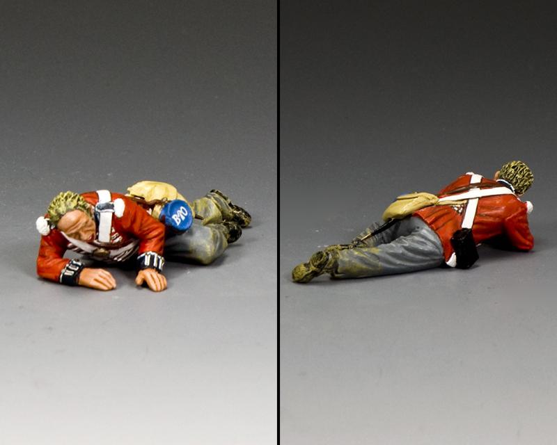 Hors de Combatsingle British Tommy Atkins infantry figure NA425