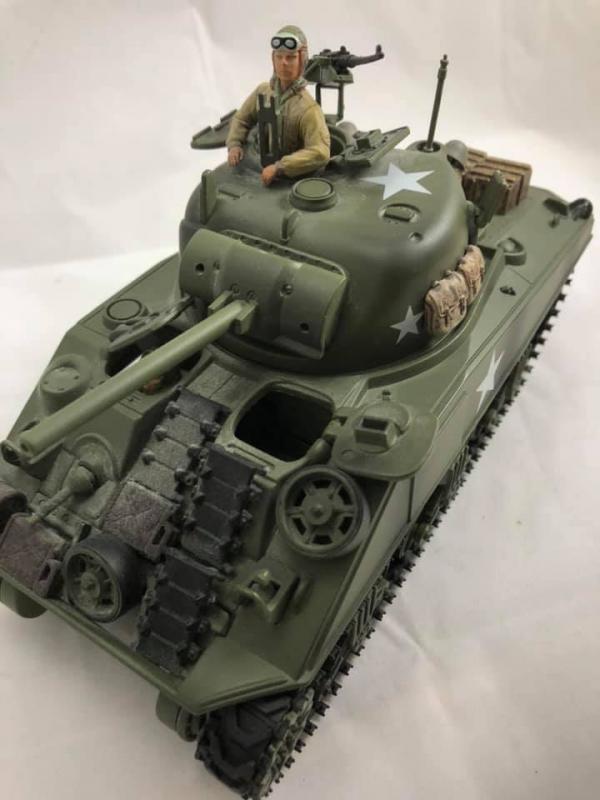 US M4 Sherman Tank  (no box) - One available  #1