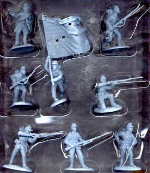 Image of Union Infantry - Set # 1 (Blue), 8 in 8 Poses