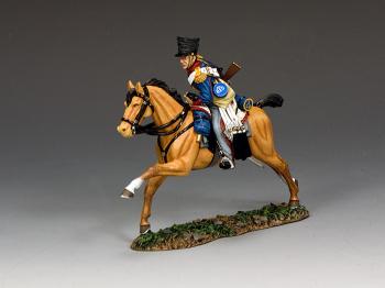 KGL Light Dragoon Charging--Single Mounted Figure--RETIRED. KGL Light Dragoon Charging--Single Mounted Figure--RETIRED. #40584