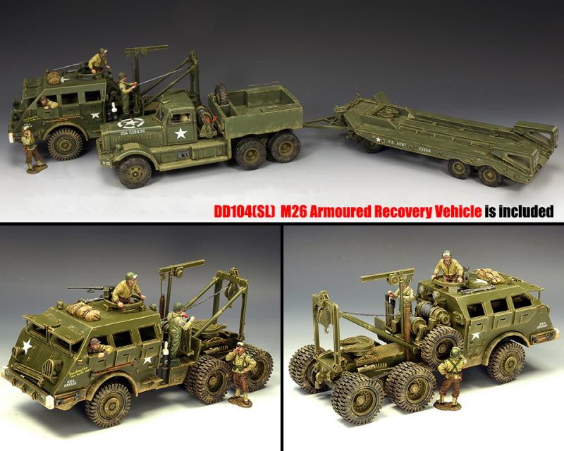 DD318 Diamond T with DD104(SL) M26 Recovery Vehicle #2