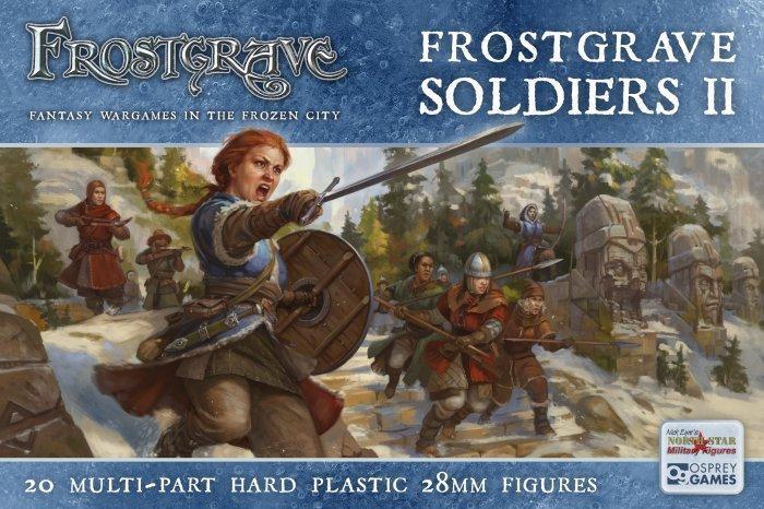 Frostgrave Soldier II (Females) 20 HP figures. #1