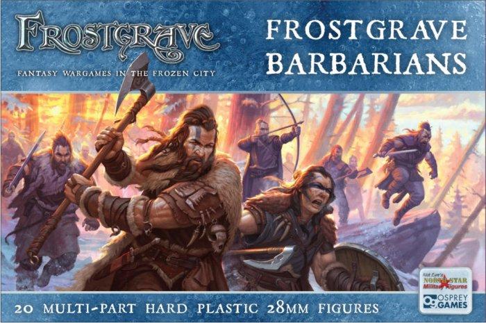 Frostgrave Barbarians--twenty multi-part Barbarian figures #1