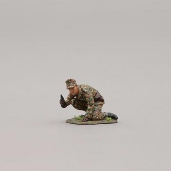 12th SS Hitlerjugend Soldier Crouched Down, Pistol in Hand (with base)--RETIRED--LAST ONE!! 12th SS Hitlerjugend Soldier Crouched Down, Pistol in Hand (with base)--RETIRED--LAST ONE!! #40755