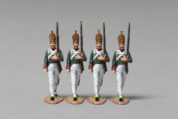 Image of Four Advancing Pavlowski Grenadiers--four figures--RETIRED--LAST TWO!!