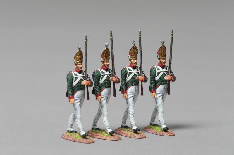 Four Advancing Pavlowski Grenadiers--four figures--RETIRED--LAST ONE!! #2