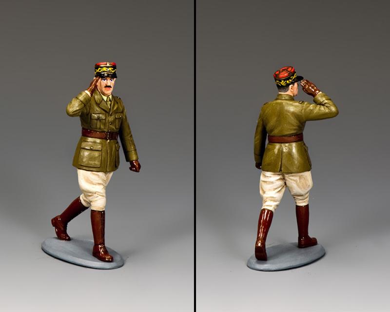 General Charles De Gaulle--single figure