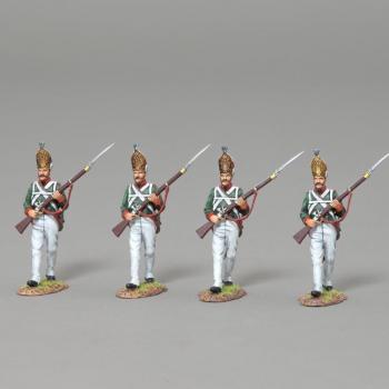 Four Pavlowski Grenadiers Advancing, rifle slung across chest (1812 Uniform)--four figures--RETIRED--LAST TWO!! Four Pavlowski Grenadiers Advancing, rifle slung across chest (1812 Uniform)--four figures--RETIRED--LAST TWO!! #41034