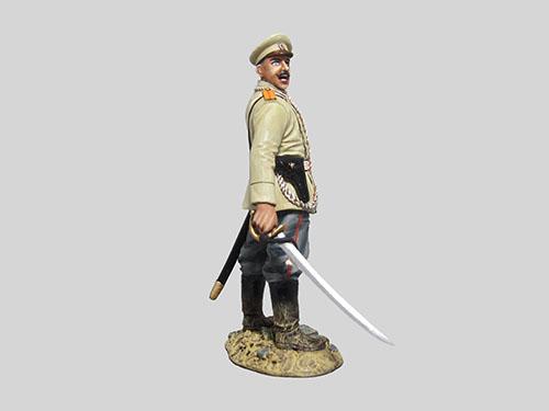 Officer Command--single Boxer Rebellion era Russian officer figure commanding troops #2