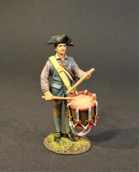 Image of Militia Drummer B, Drums Along the Mohawk--single figure--RETIRED--LAST ONE!!