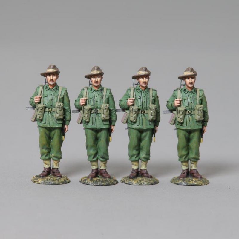 Australian Infantry Parade Set--Four Figures--RETIRED--LAST THREE!! #1
