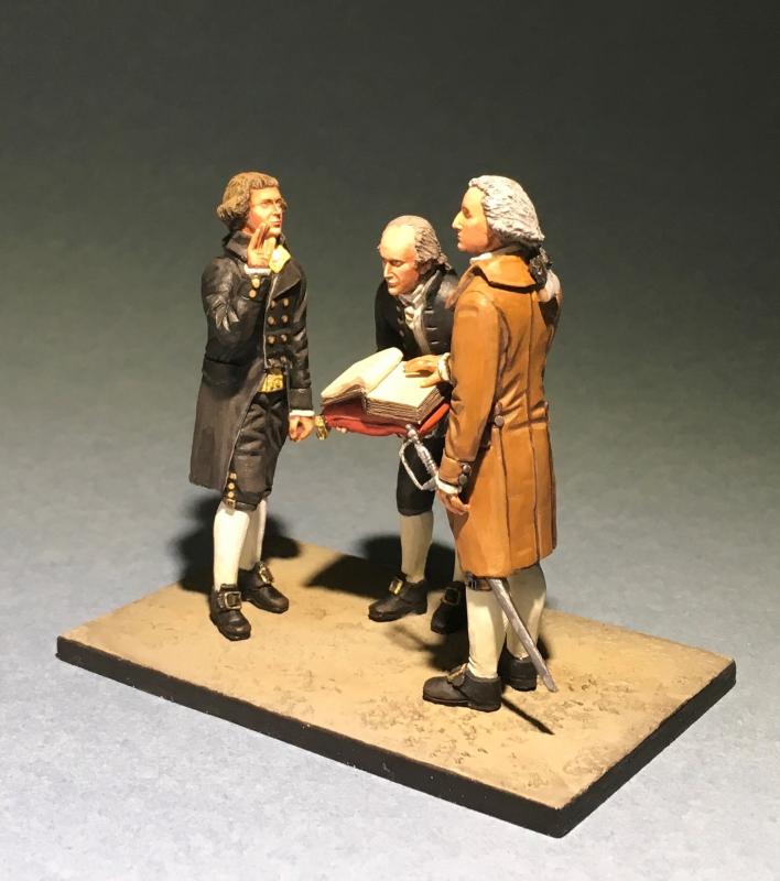 George Washington's Inauguration--3 Figure Set by National Honor #1