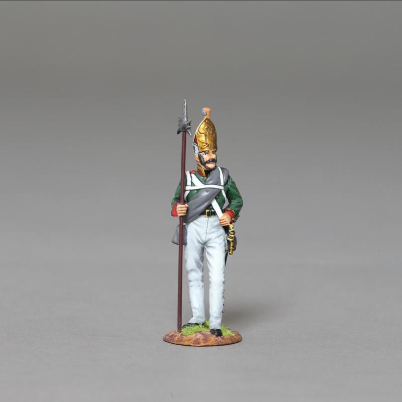 Russian Pavlovski Grenadier Sergeant--single Napoleonic figure--RETIRED--LAST ONE!! #1