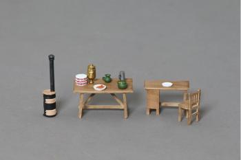 Image of Office and Tea Set--eleven pieces--RETIRED--LAST ONE!!