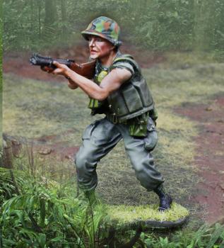 Image of Ground Pounder With M79--single figure--RETIRED--LAST ONE!!
