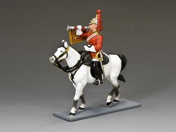 Image of The Life Guards Trumpeter--single mounted figure