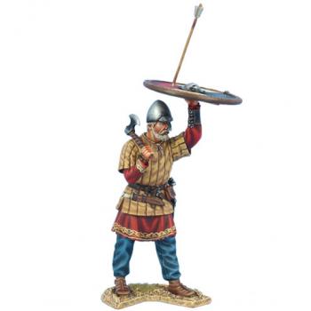 Viking Shieldwall, Rear Row #1--single figure--AWAITING RESTOCK. Viking Shieldwall, Rear Row #1--single figure--AWAITING RESTOCK. #41544