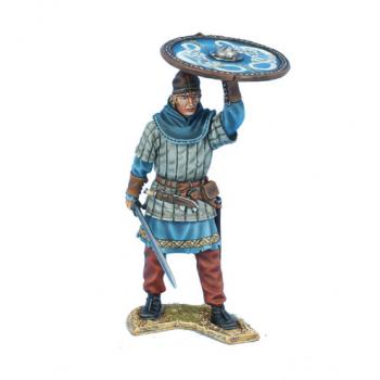 Viking Shieldwall, Rear Row #2--single figure--AWAITING RESTOCK. #0