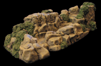 Small Shelf Rock (Desert Sand Color)) 17 in. x 8 in. x 5 in.--AWAITING RESTOCK. Small Shelf Rock (Desert Sand Color)) 17 in. x 8 in. x 5 in.--AWAITING RESTOCK. #41563
