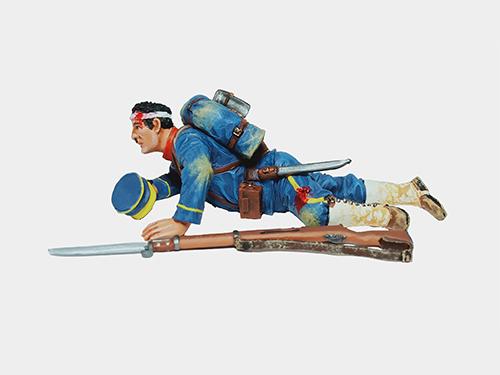 Wounded Japanese Soldier--single figure #1