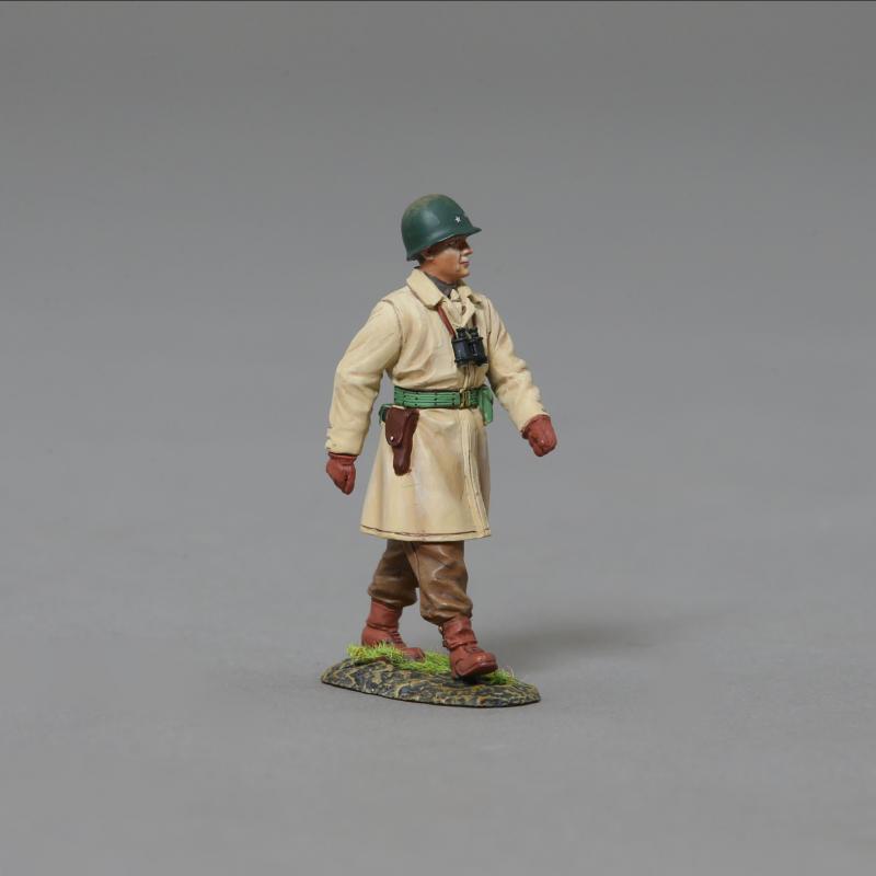 GENERAL PATTON TOY SOLDIERS METAL WORLD WAR II 65MM ORIGINAL PAINT NICE 